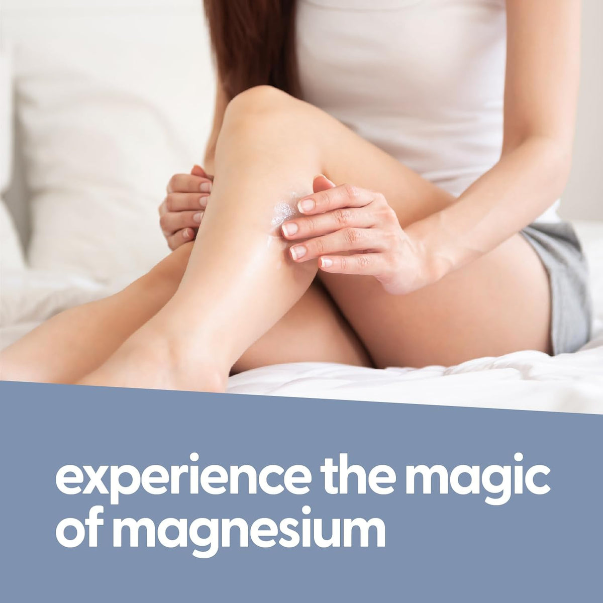 Unscented Magnesium Lotion for Sleep & Relaxation, 8 Fl Oz by M3